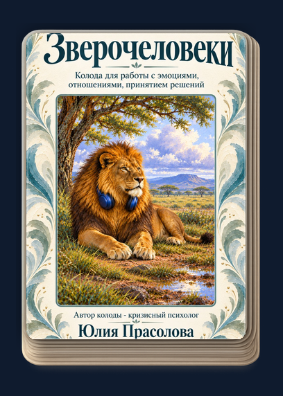 Обложка колоды: Зверочеловеки